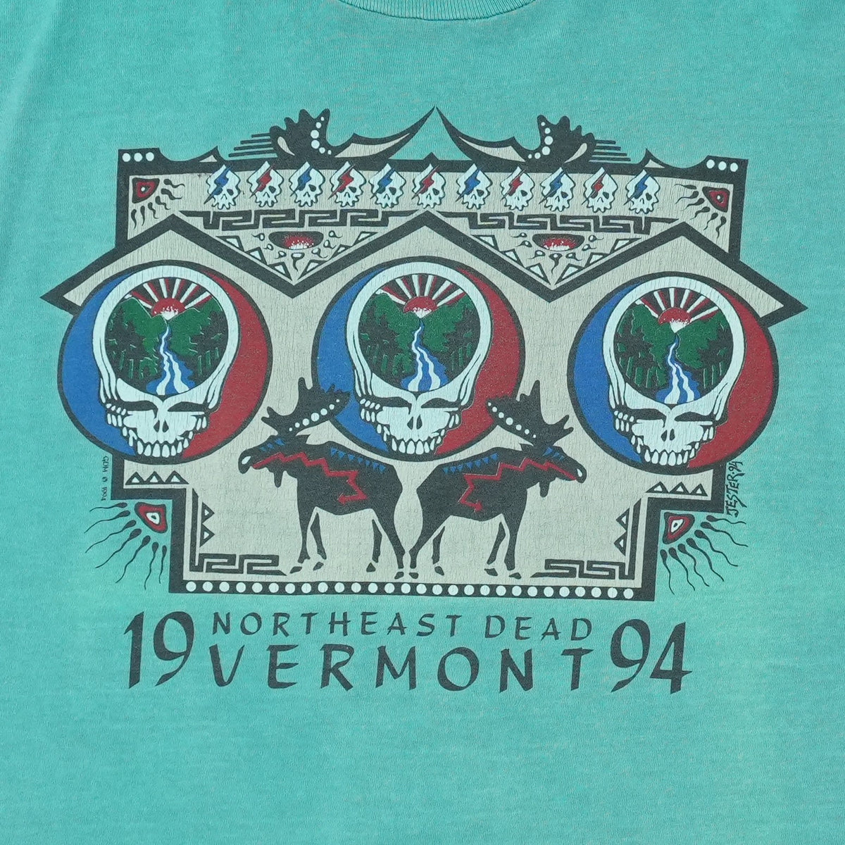 1994 Grateful Dead Northeast Tour Vermont Shirt