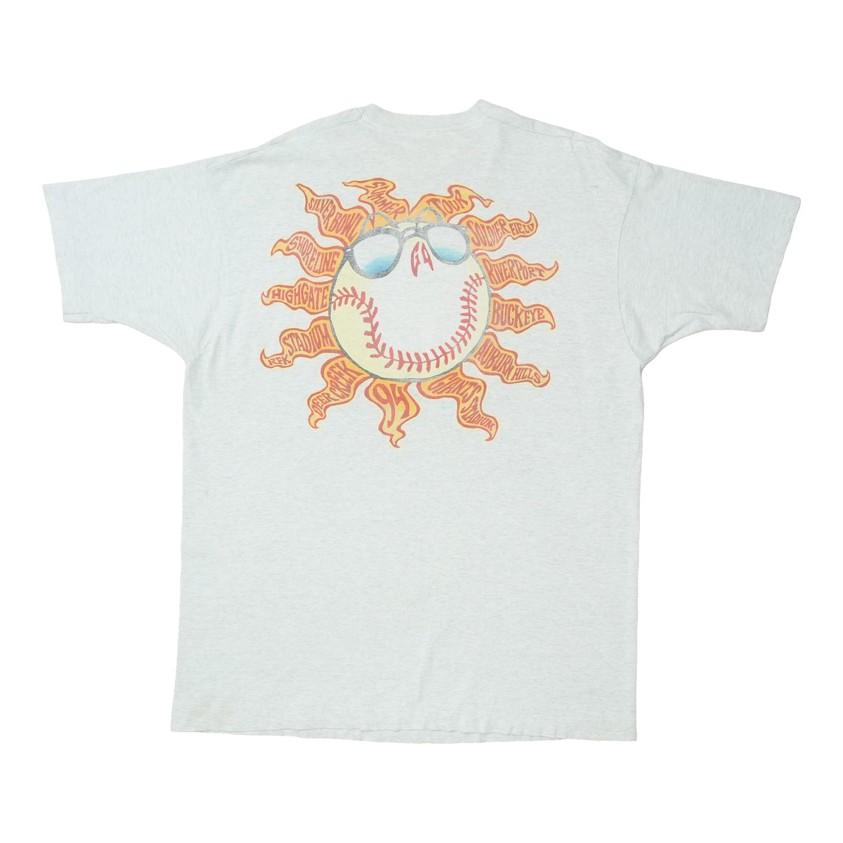1994 Grateful Dead Steal Your Base Tour Shirt