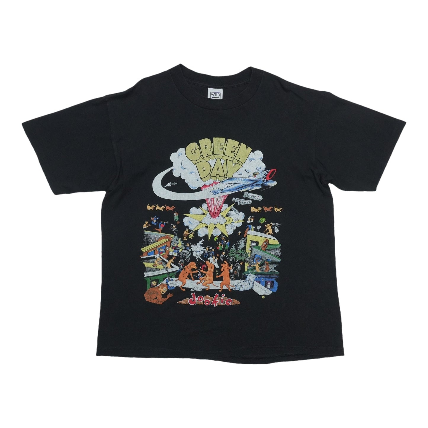 1994 Green Day Dookie Shirt Front