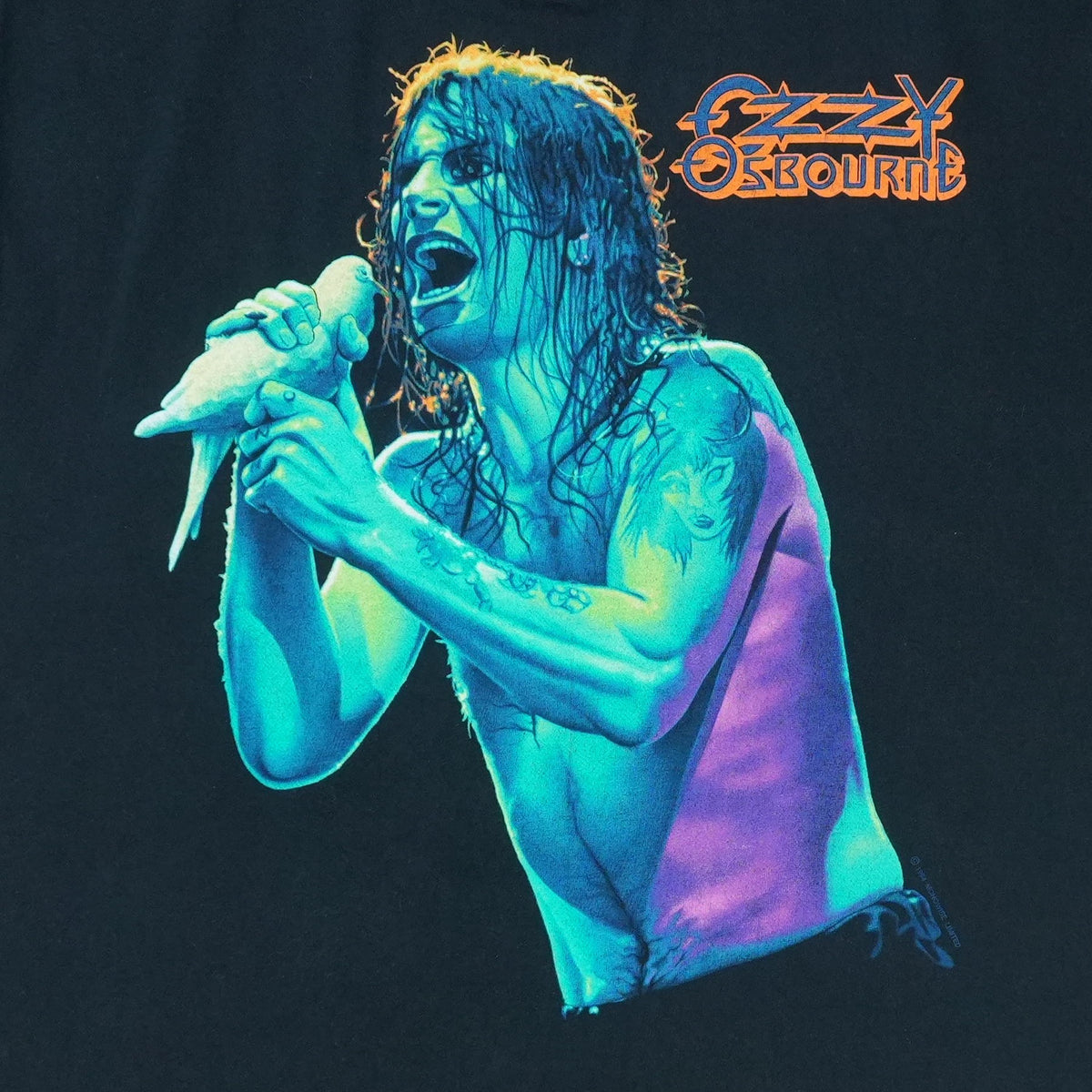 1994 Ozzy Osbourne Decapitation Dove Shirt