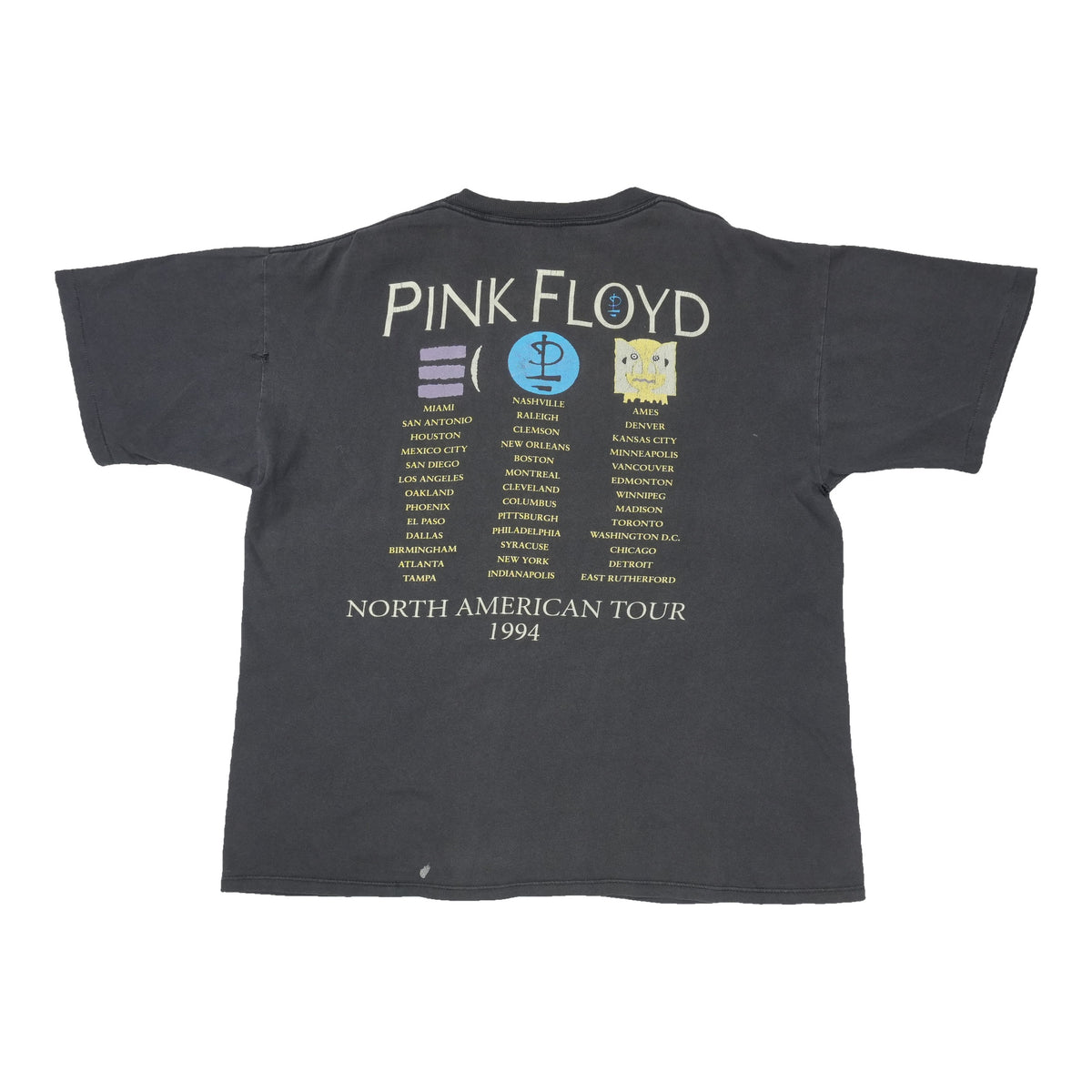 1994 Pink Floyd The Division Bell North American Tour Shirt