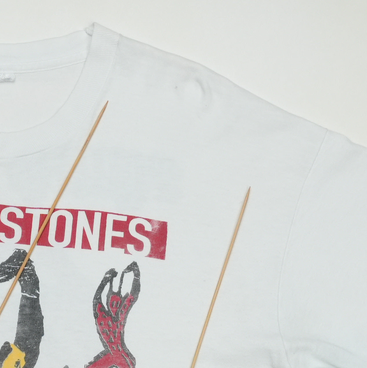 1994 Rolling Stones Voodoo Lounge Tour Shirt Detail 3