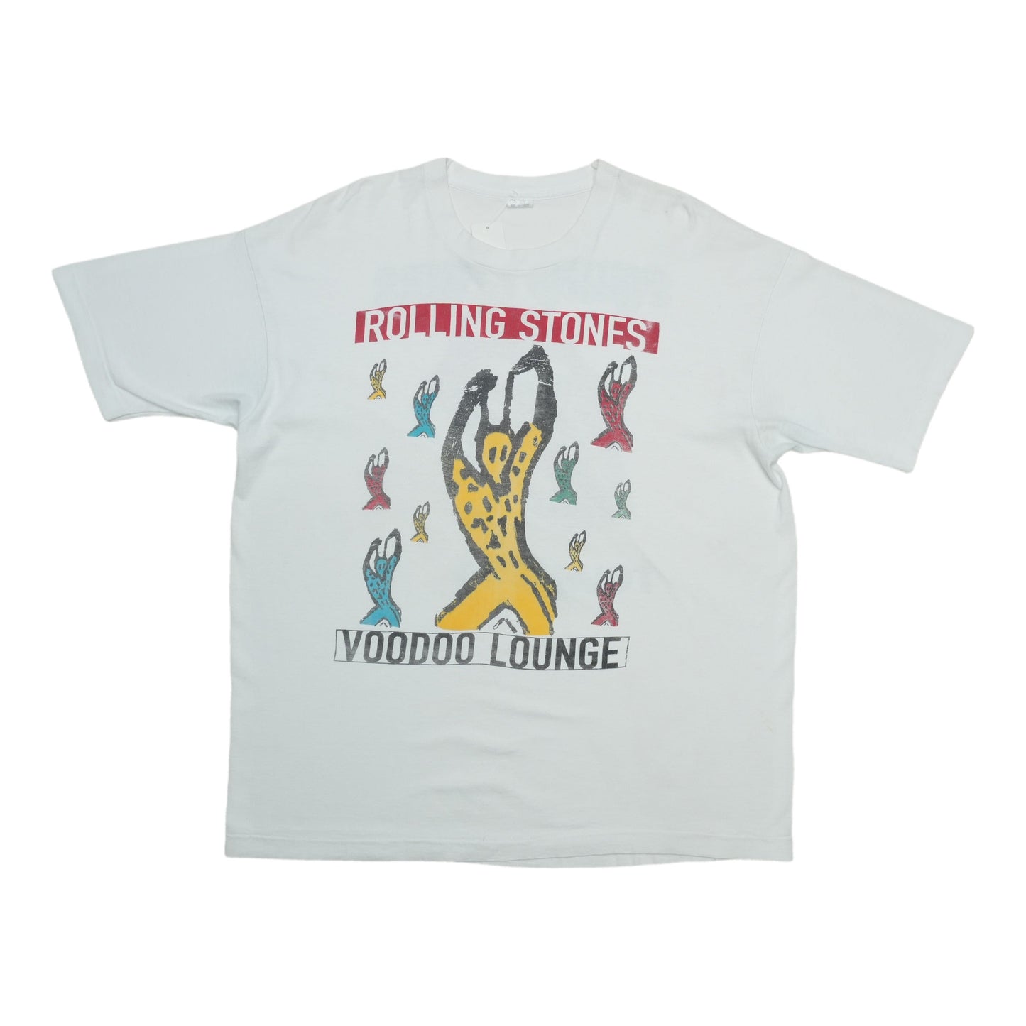 1994 Rolling Stones Voodoo Lounge Tour Shirt Front