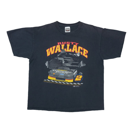1994 Rusty Wallace Miller Genuine Draft NASCAR Shirt