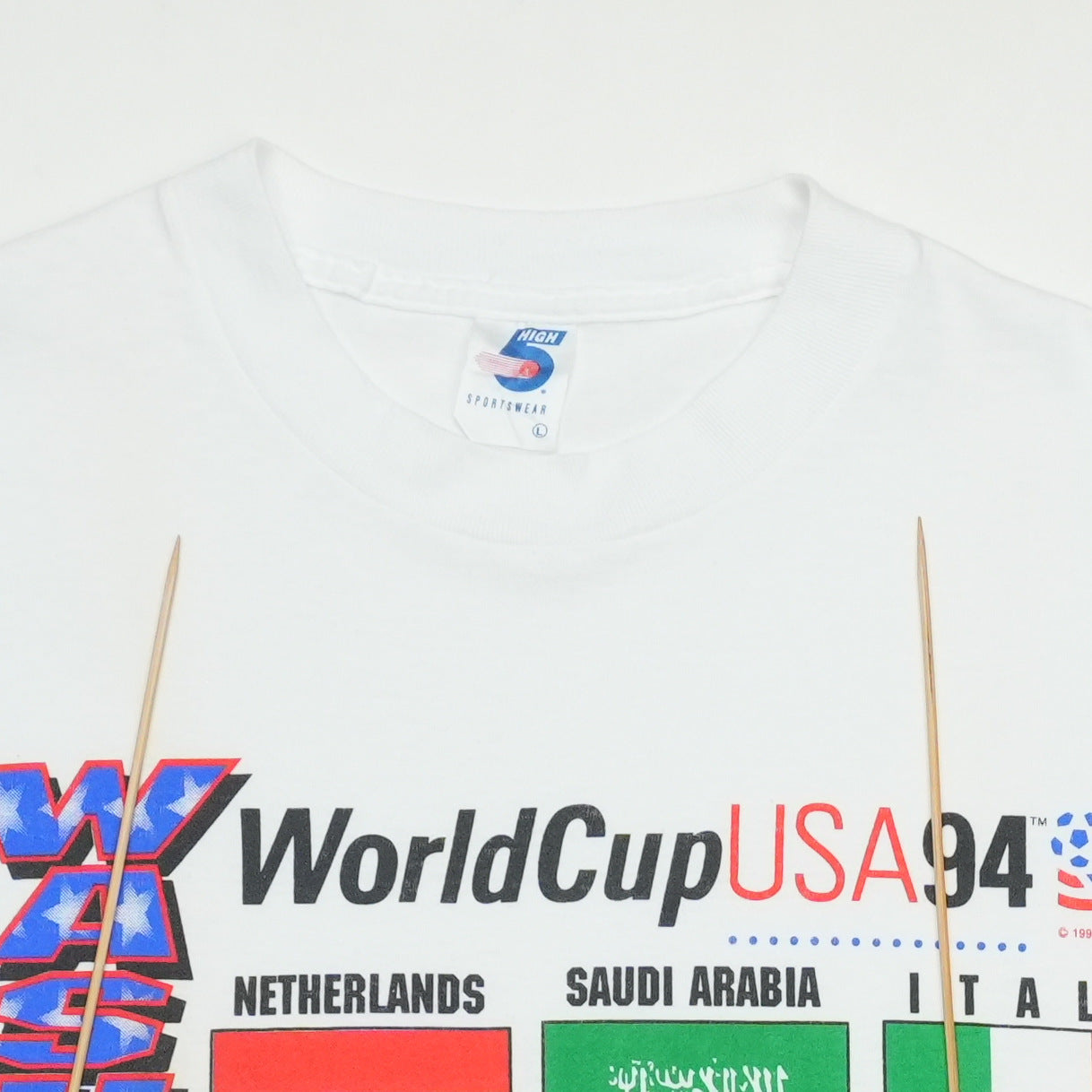 1994 World Cup USA Washington Venue Shirt Detail 3