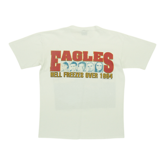 1994 Eagles Hotel California Hell Freezes Over Tour Shirt Back