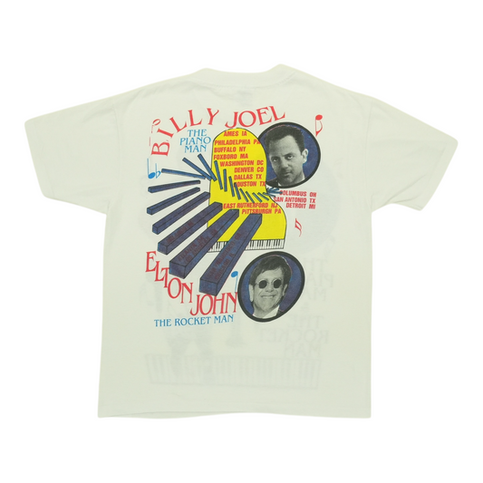 1994 Elton John Billy Joel Tour Shirt Back
