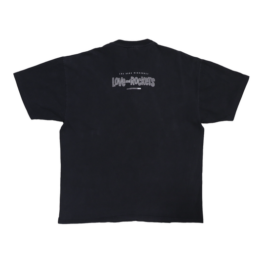 1994 Love & Rockets Want It Bald Shirt Back
