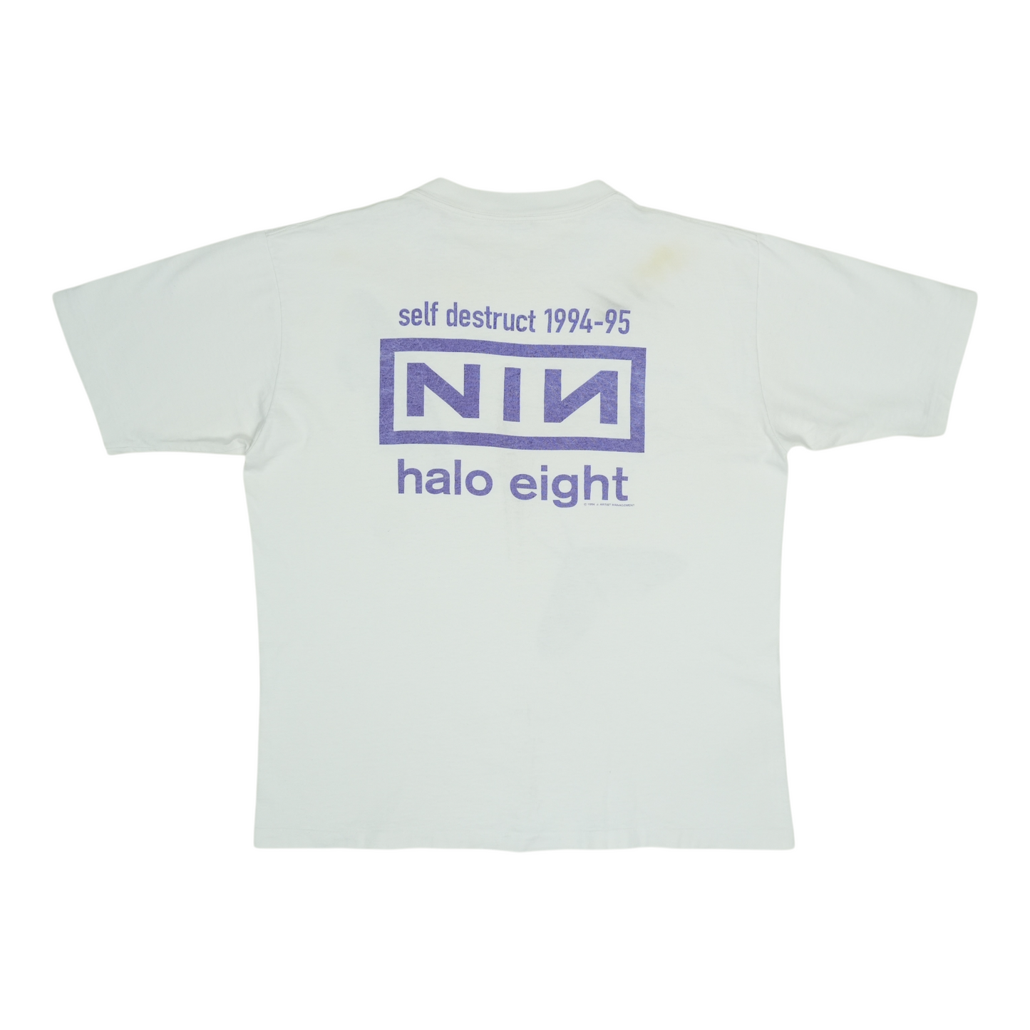1994 Nine Inch Nails Self Destruct Shirt