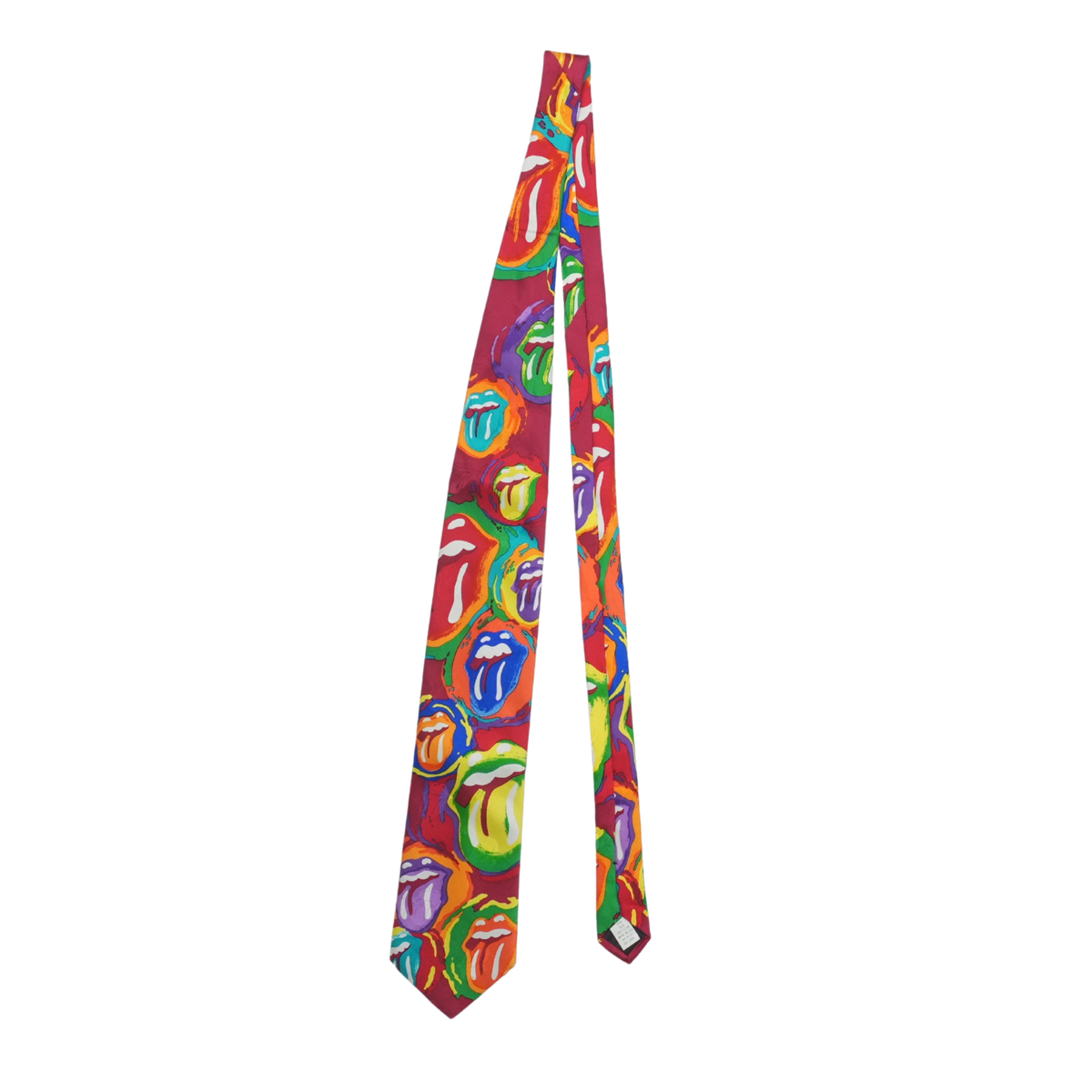 1994 Rolling Stones Painted Tongues Tie