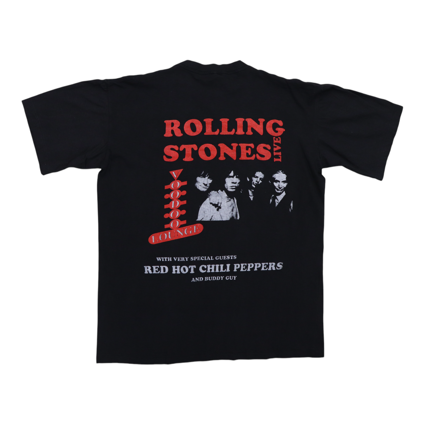 1994 Rolling Stones Red Hot Chili Peppers Tour Shirt