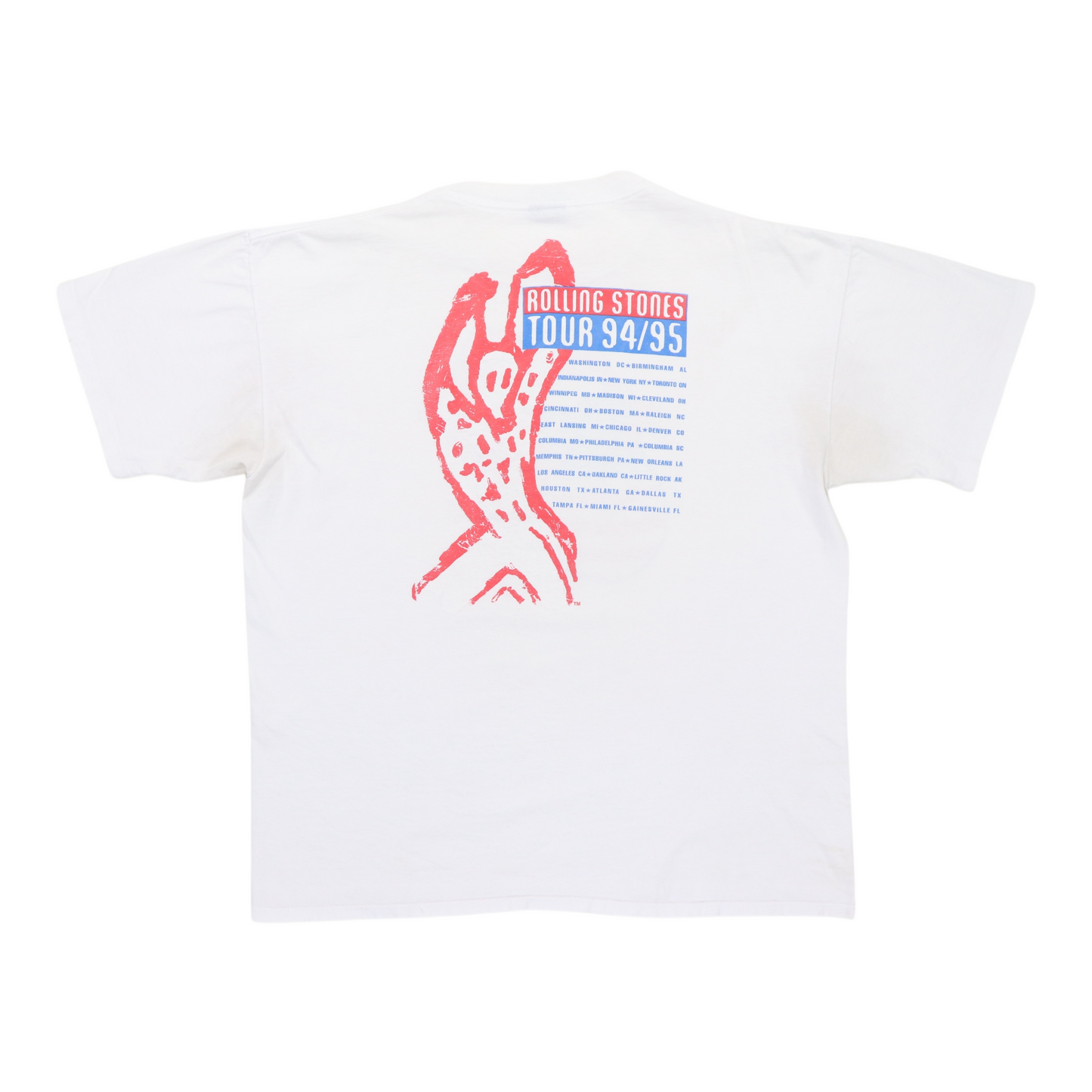 1994 Rolling Stones Voodoo Lounge Tour Shirt