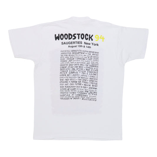 1994 Woodstock Music Festival Concert Shirt