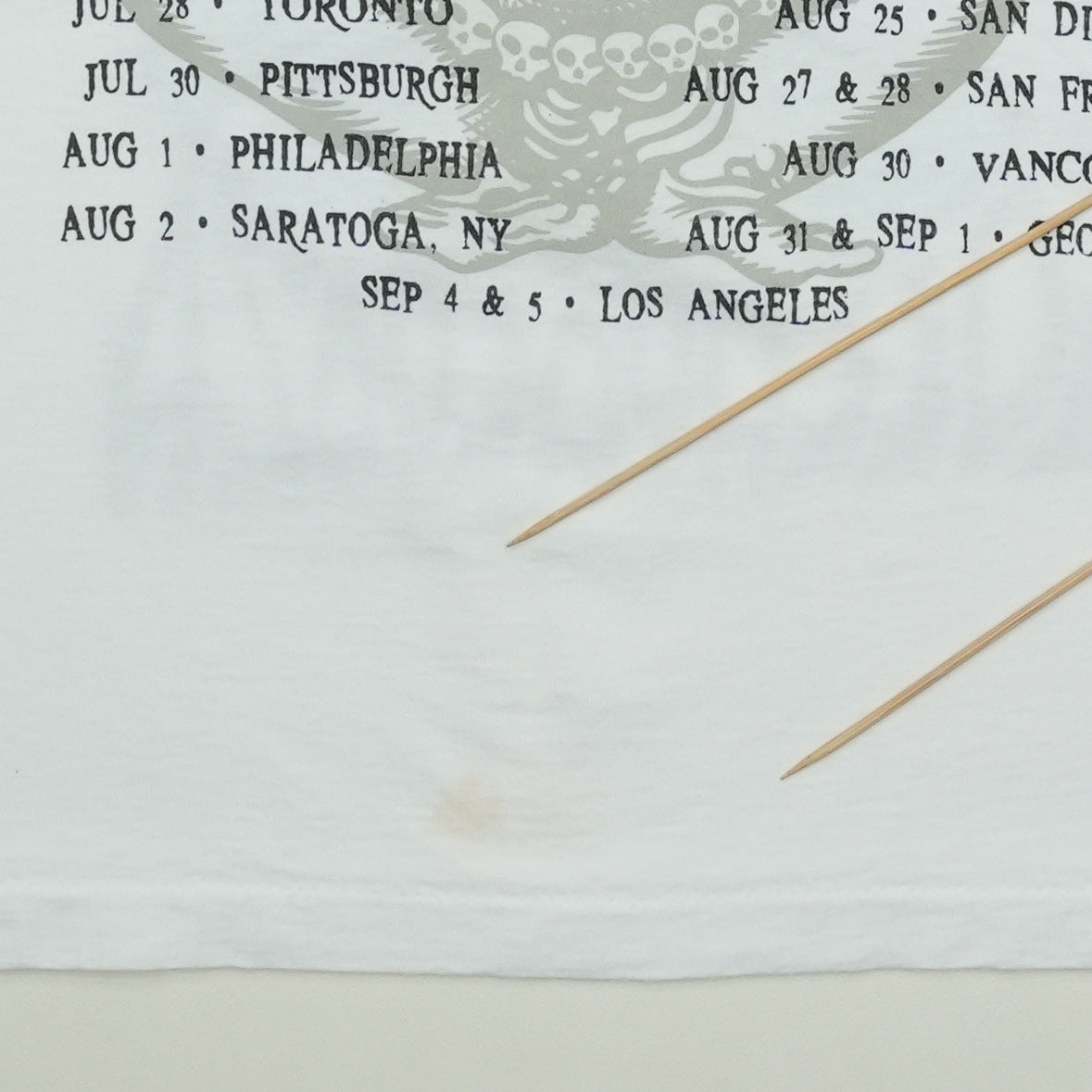 1994 Lollapalooza Shirt Detail 5