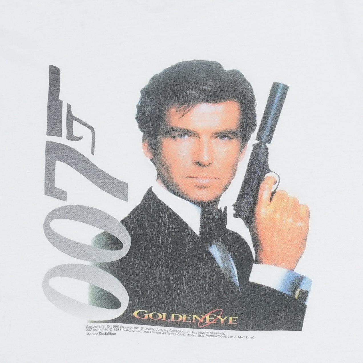 1995 James Bond 007 GoldenEye Shirt Detail