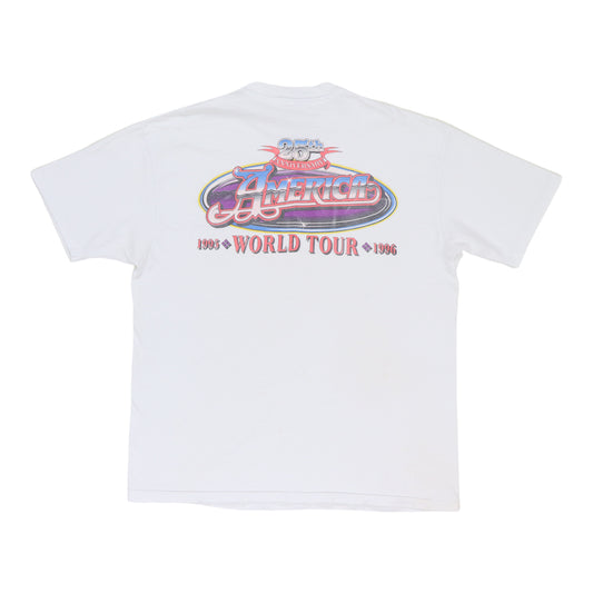 1995 America World Tour Shirt Back