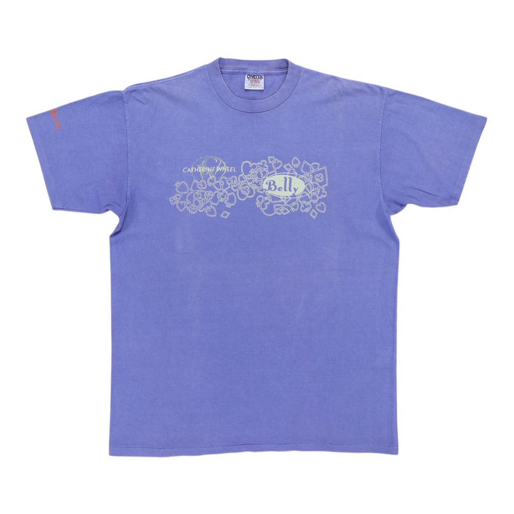 1995 Belly Catherine Wheel Cornell Concert Staff Shirt