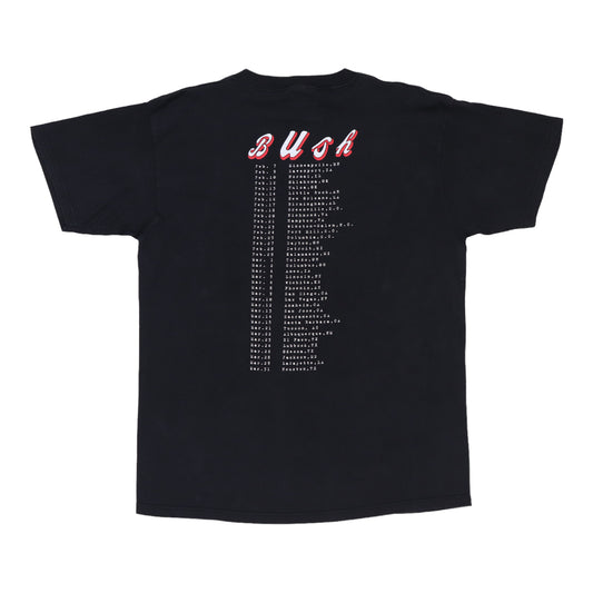1995 Bush Sixteen Stone Tour Shirt Back