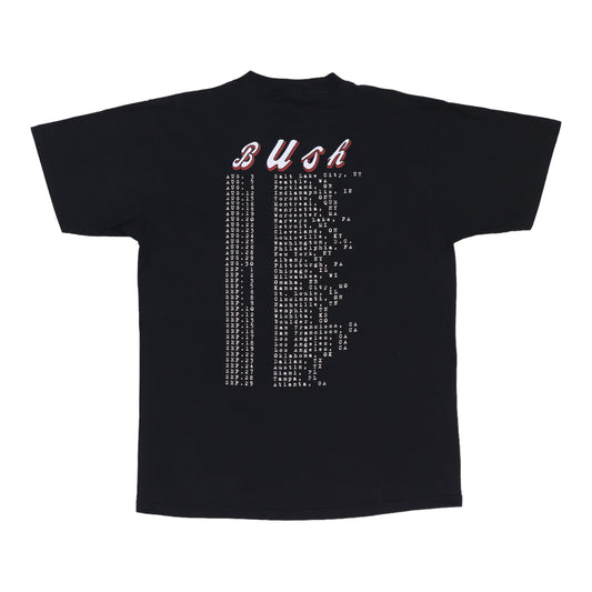 1995 Bush Sixteen Stone Tour Shirt Back