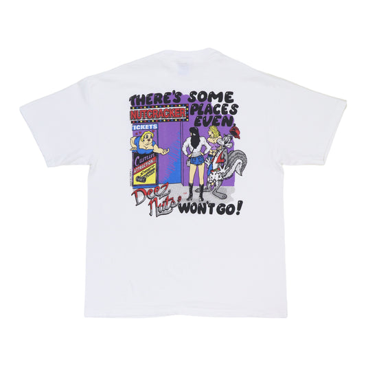 1995 Deez Nuts Cumin Attractions Shirt Back