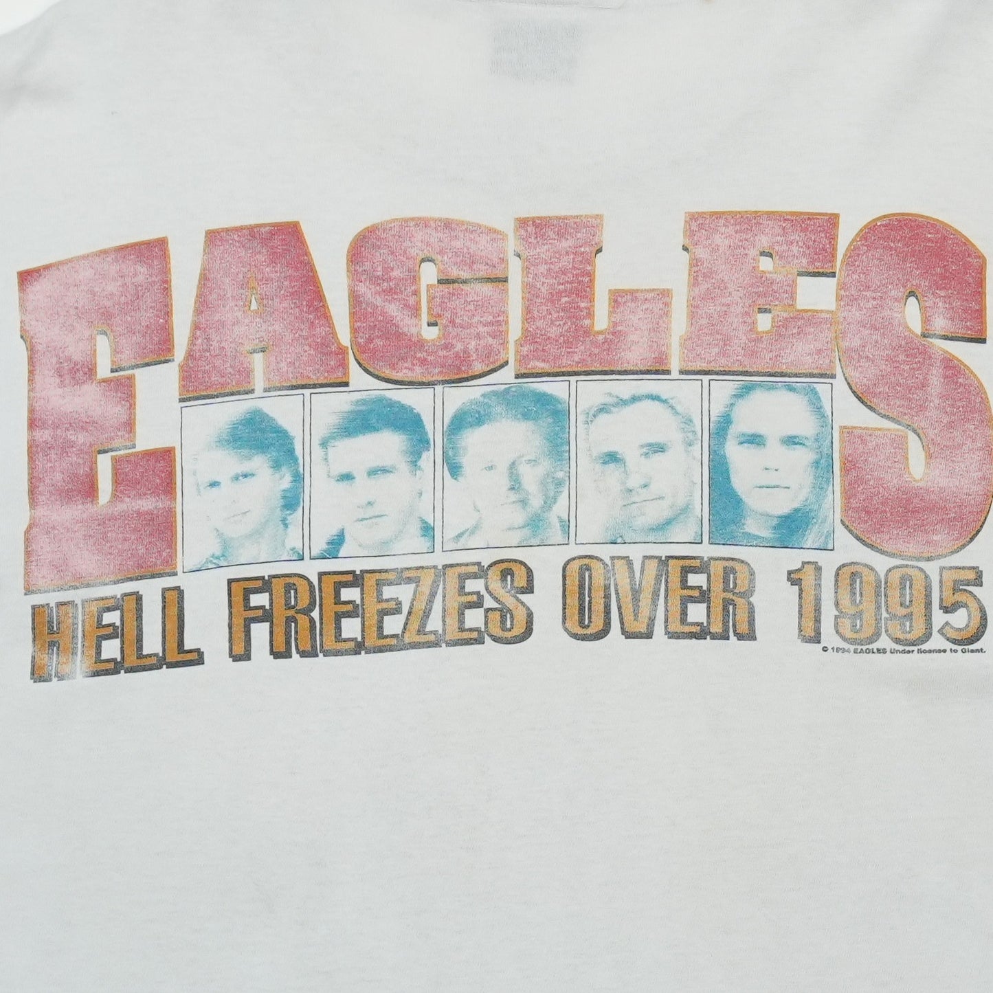 1995 Eagles Hell Freezes Over Shirt