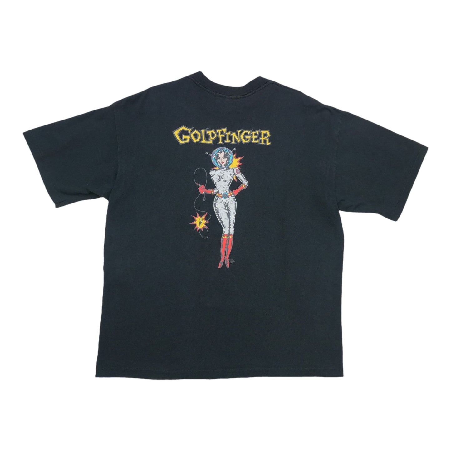 1995 Goldfinger Shirt Back