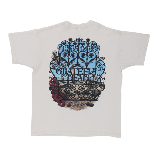 1995 Grateful Dead Bertha 30 Years Shirt Back
