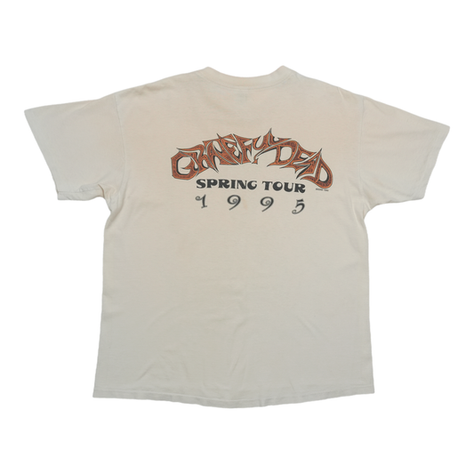 1995 Grateful Dead Spring Tour Shirt Back