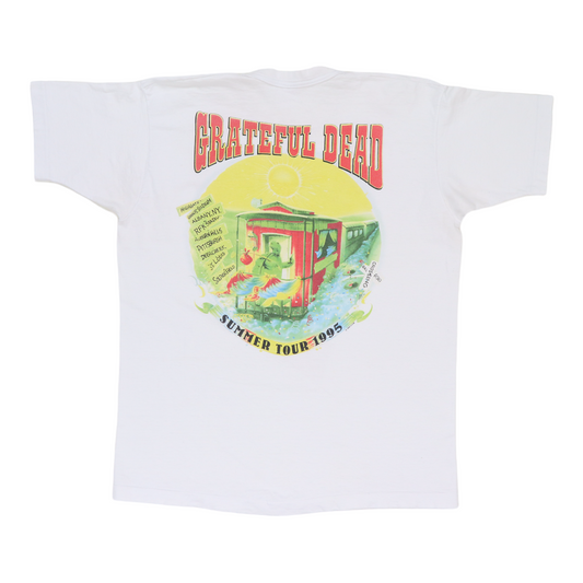 1995 Grateful Dead Summer Tour Shirt Back