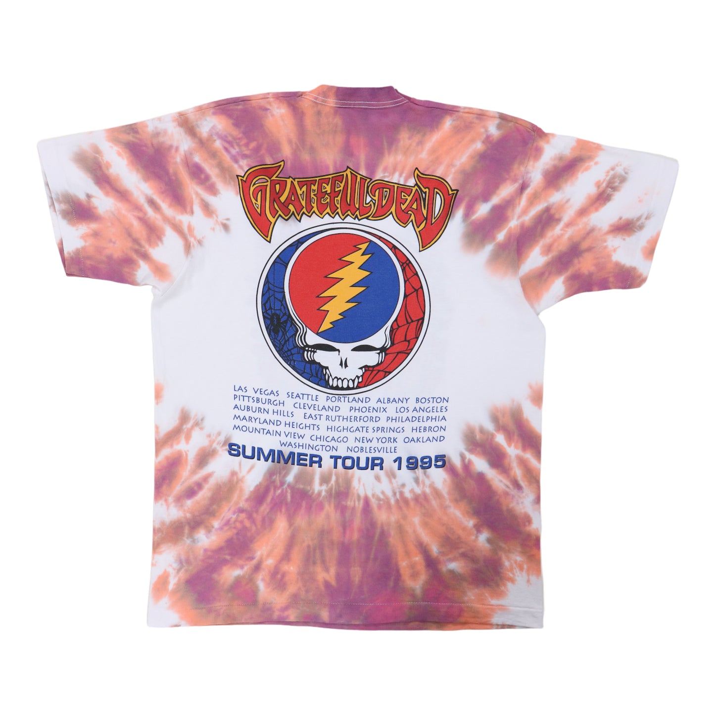 1995 Grateful Dead Summer Tour Tie Dye Shirt