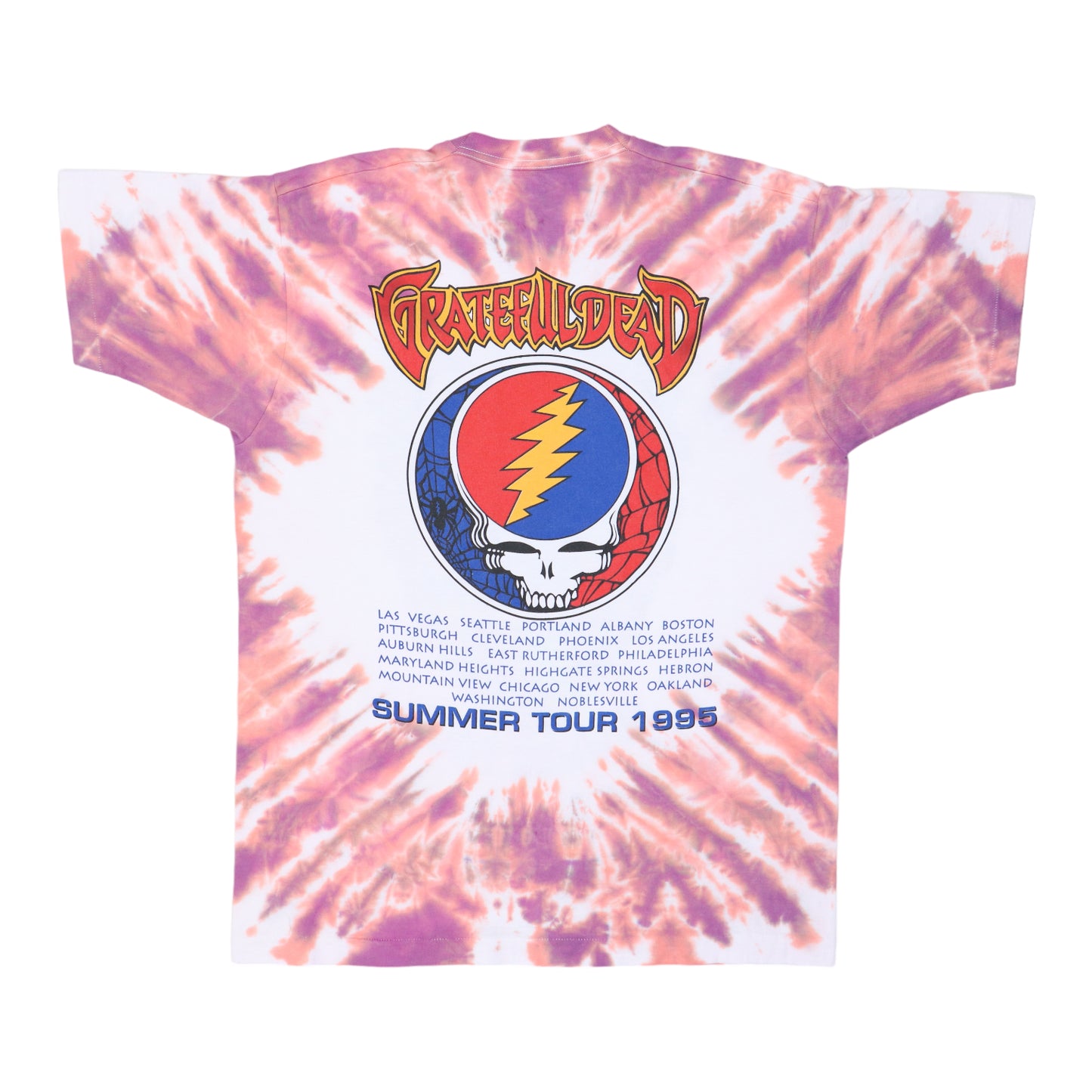 1995 Grateful Dead Summer Tour Tie Dye Shirt