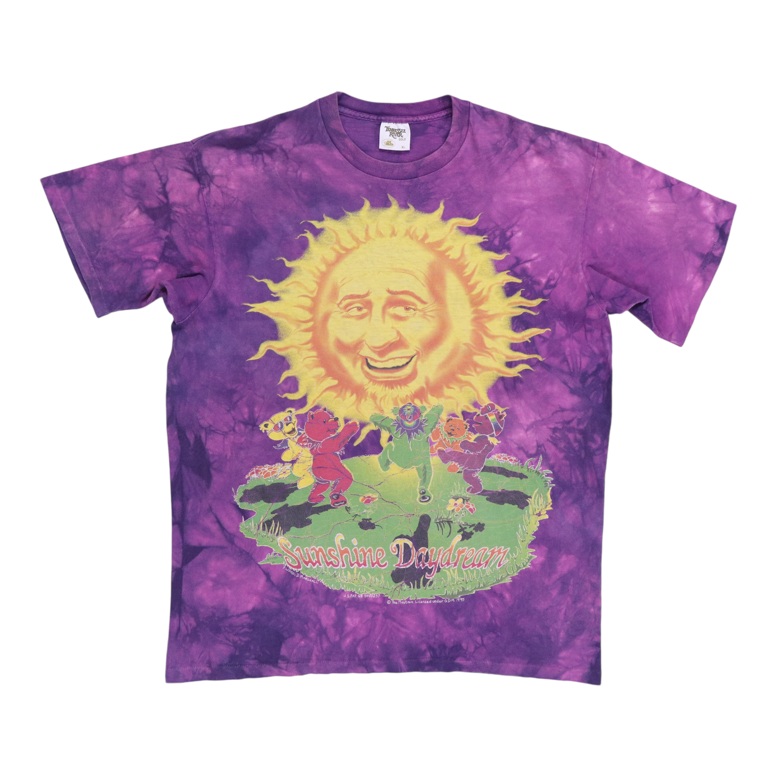 1995 Grateful Dead Sunshine Daydream Tie Dye Shirt | Authentic 
