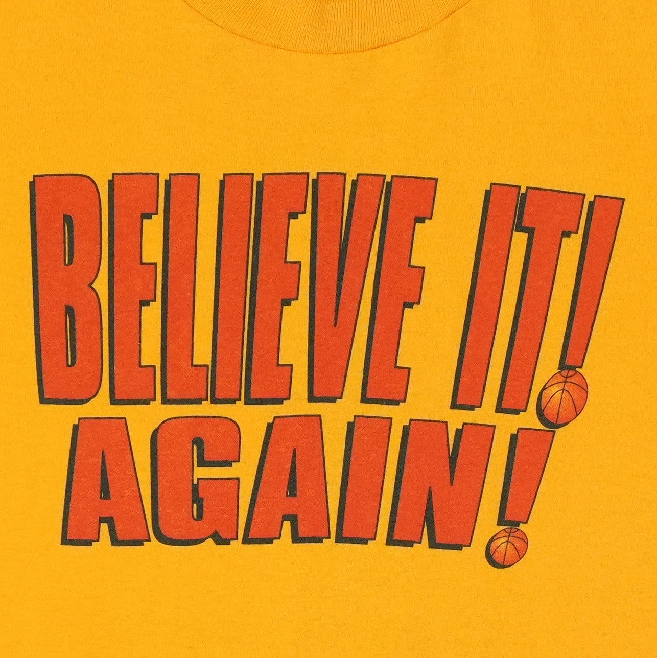 1995 Houston Rockets Believe It Again Shirt