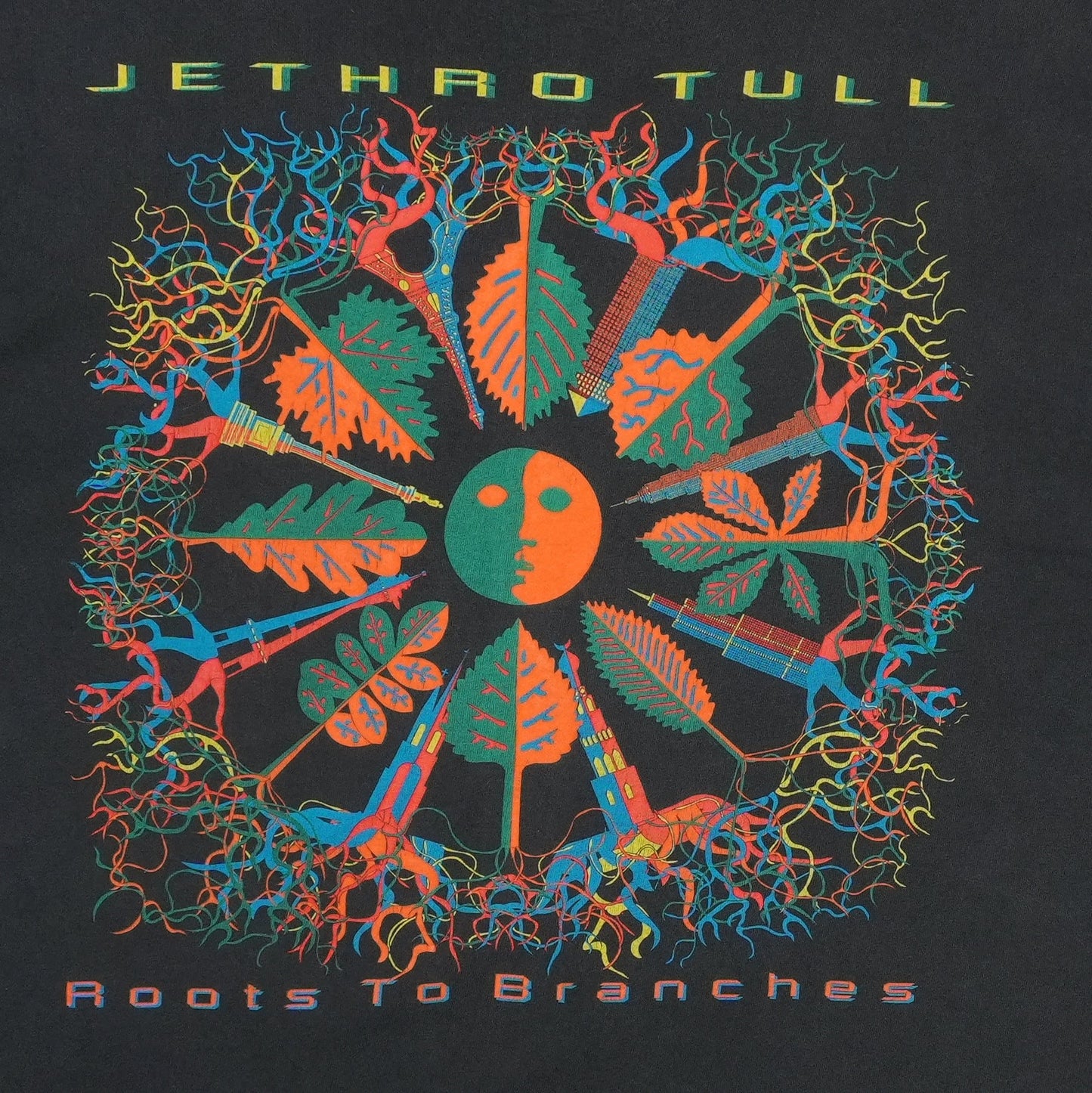 1995 Jethro Tull Roots To Branches Tour Shirt Detail 1