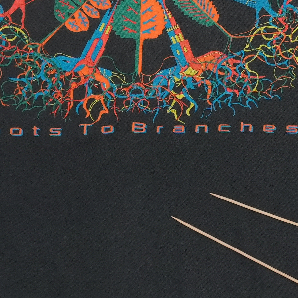1995 Jethro Tull Roots To Branches Tour Shirt Detail 3