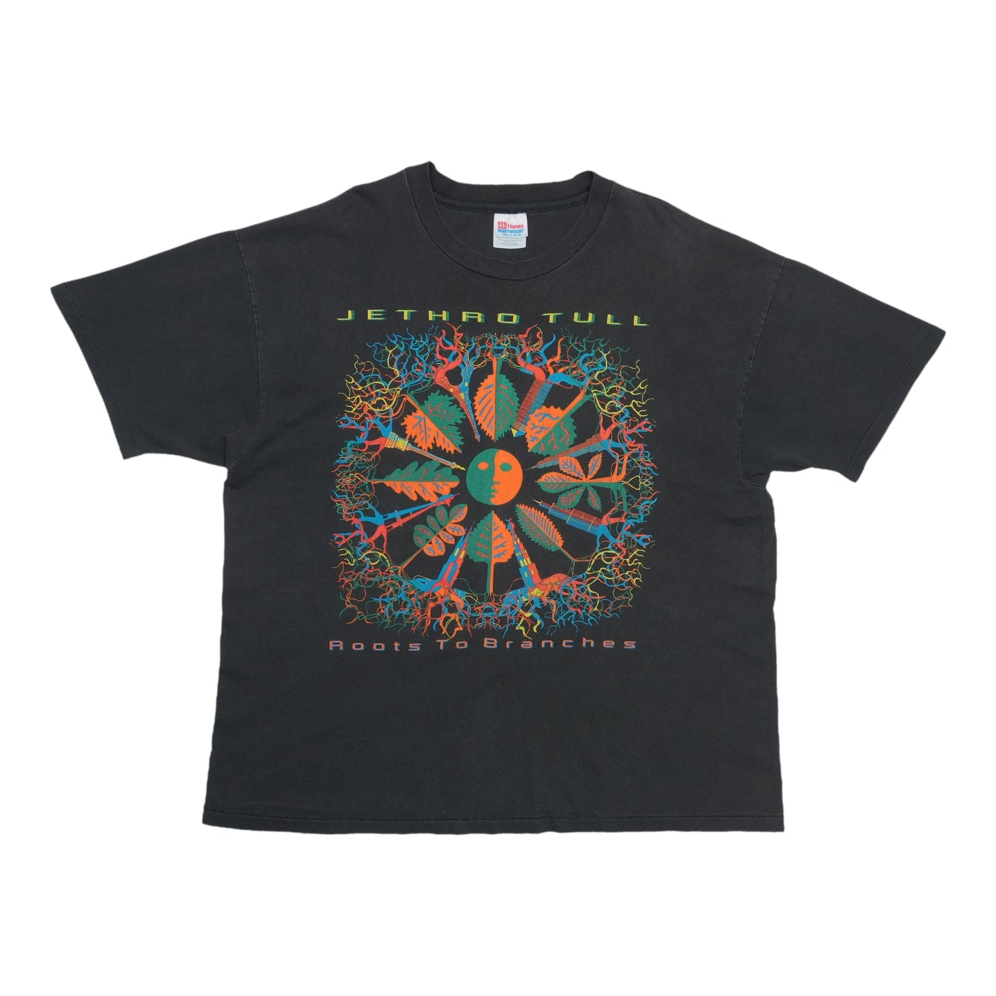 1995 Jethro Tull Roots To Branches Tour Shirt Front