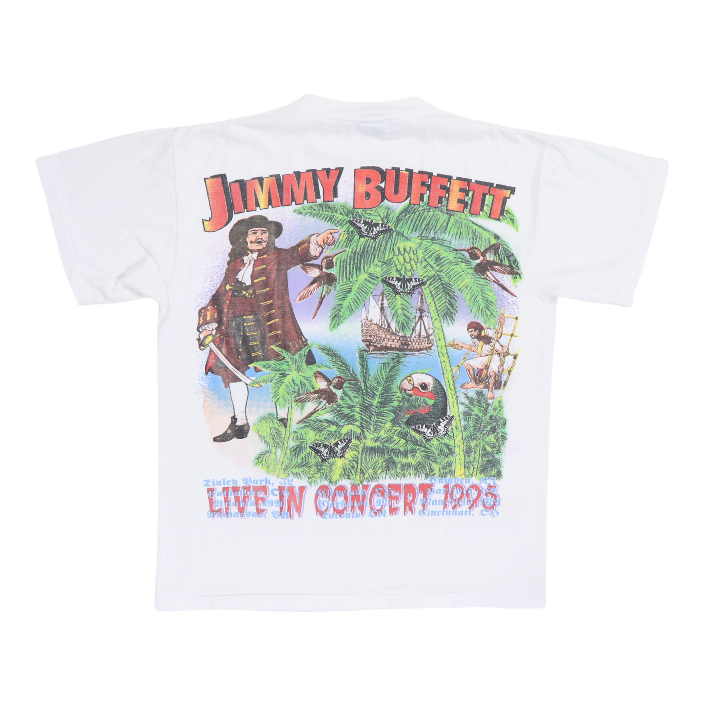 1995 Jimmy Buffett Margaritaville Tour Shirt