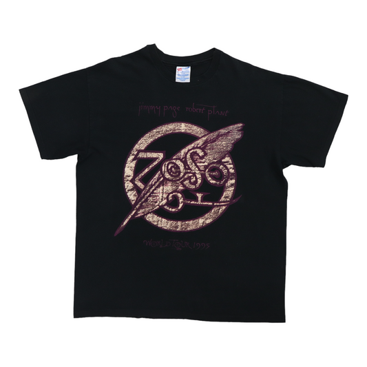 1995 Jimmy Page Robert Plant Zoso Tour Shirt