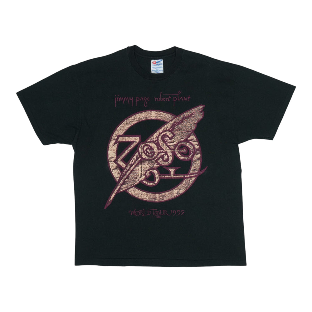1995 Jimmy Page Robert Plant Zoso Tour Shirt