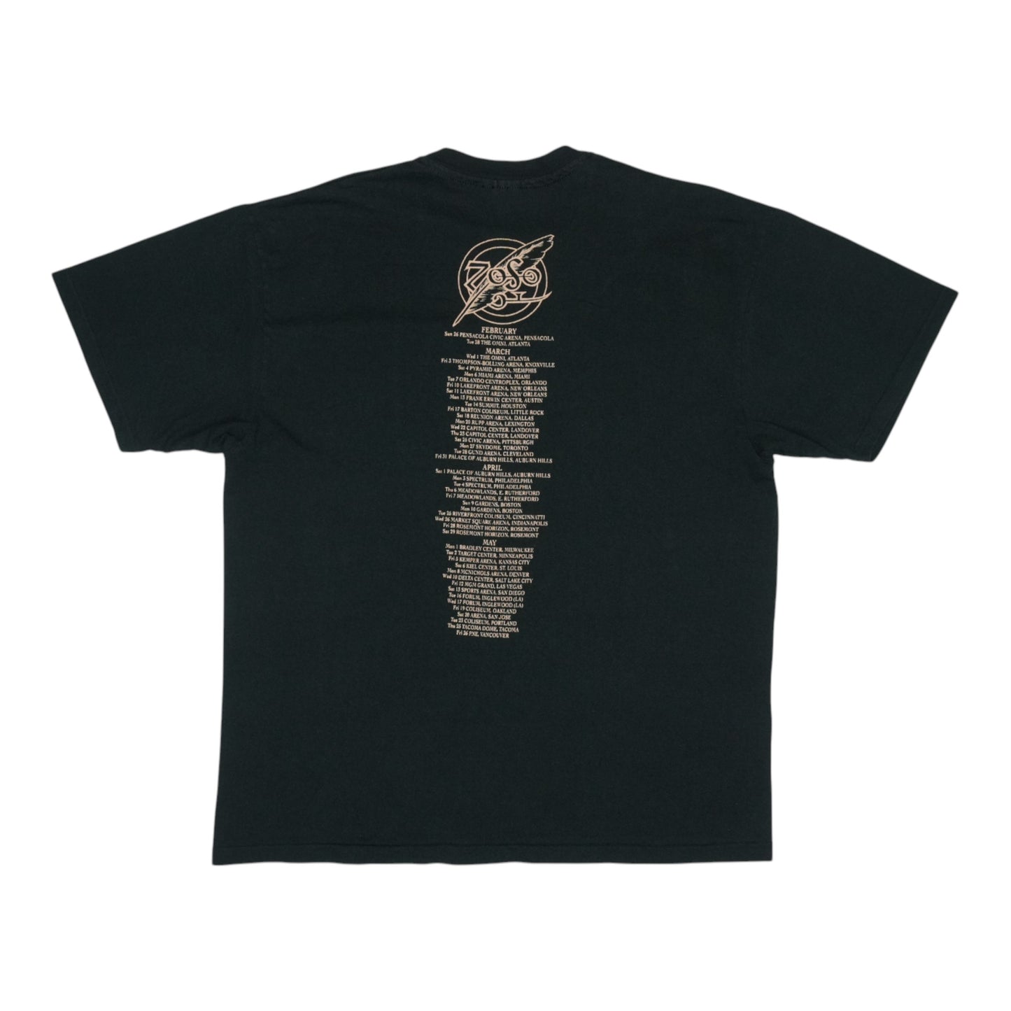 1995 Jimmy Page Robert Plant Zoso Tour Shirt