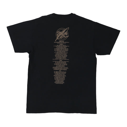 1995 Jimmy Page Robert Plant Zoso Tour shirt Back