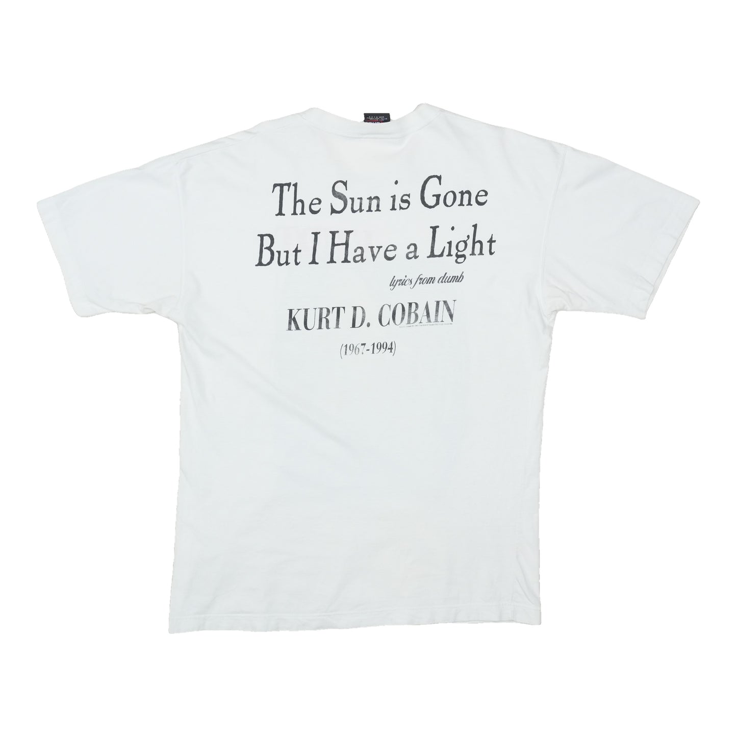 1995 Kurt Cobain The Sun Is Gone Shirt
