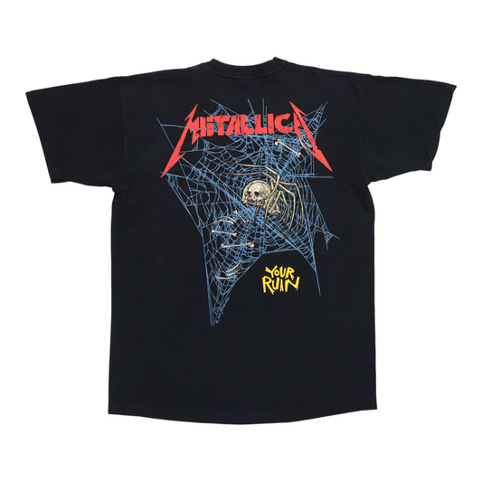 1995 Metallica The Struggle Within Shirt Back