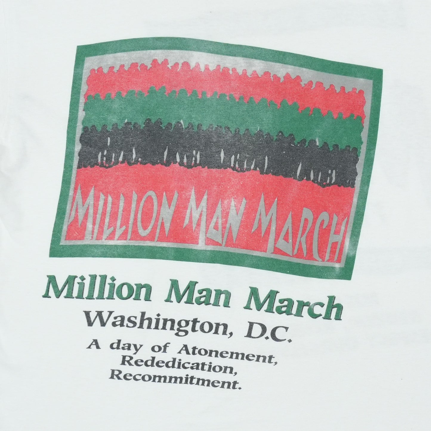 1995 Million Man March Washington DC Shirt