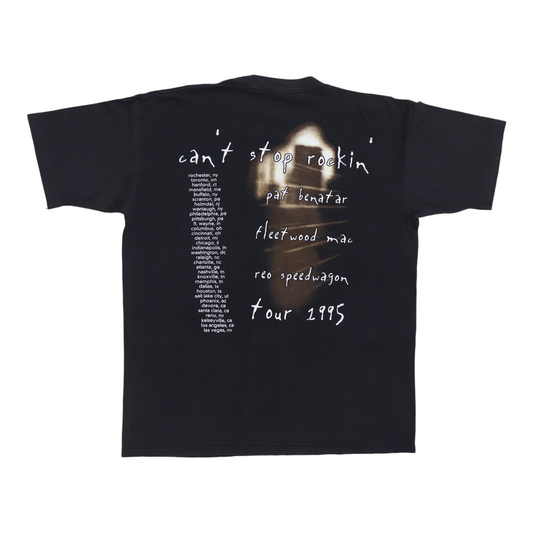 1995 Pat Benatar Can't Stop Rockin Tour Shirt Back