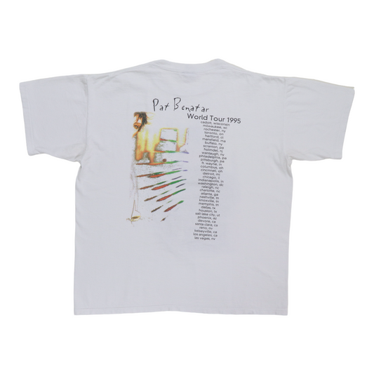 1995 Pat Benatar World Tour Shirt Back