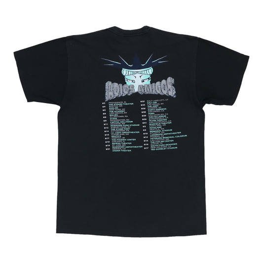 1995 Ramones Adios Amigos Tour Shirt Back