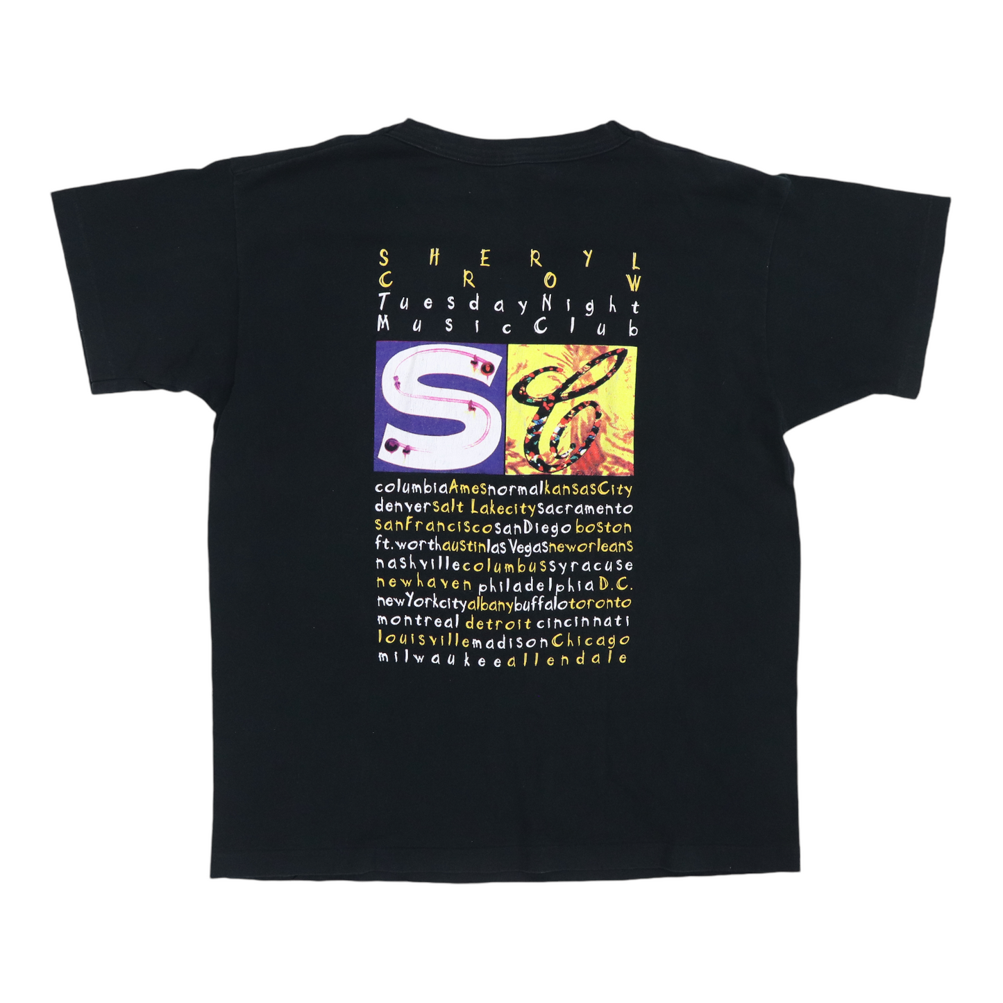 1995 Sheryl Crow Tuesday Night Music Club Tour Shirt