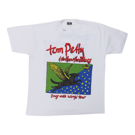 1995 Tom Petty Dogs With Wings Tour Shirt