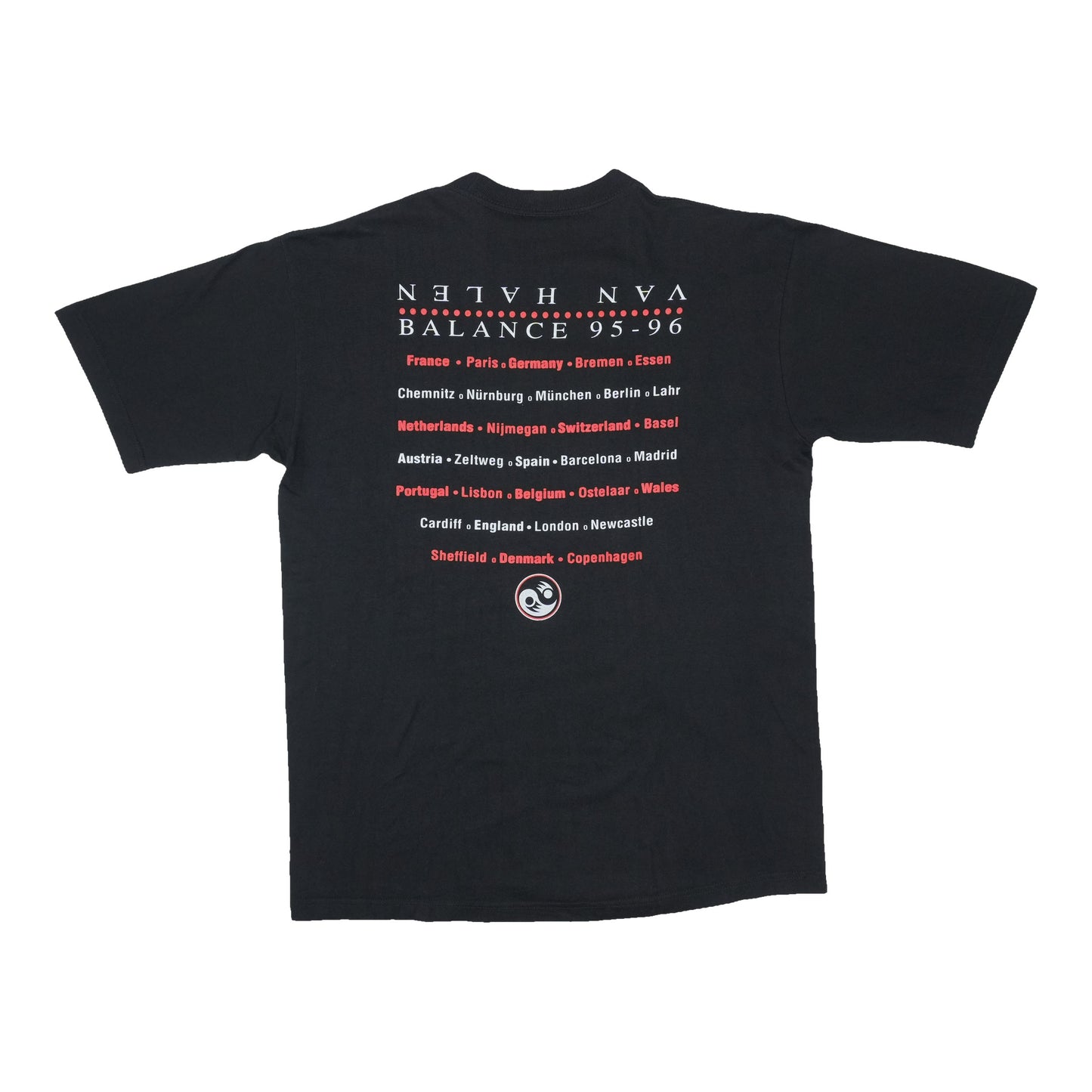 1995 Van Halen Balance Tour Shirt